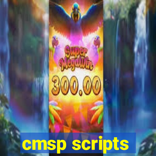 cmsp scripts